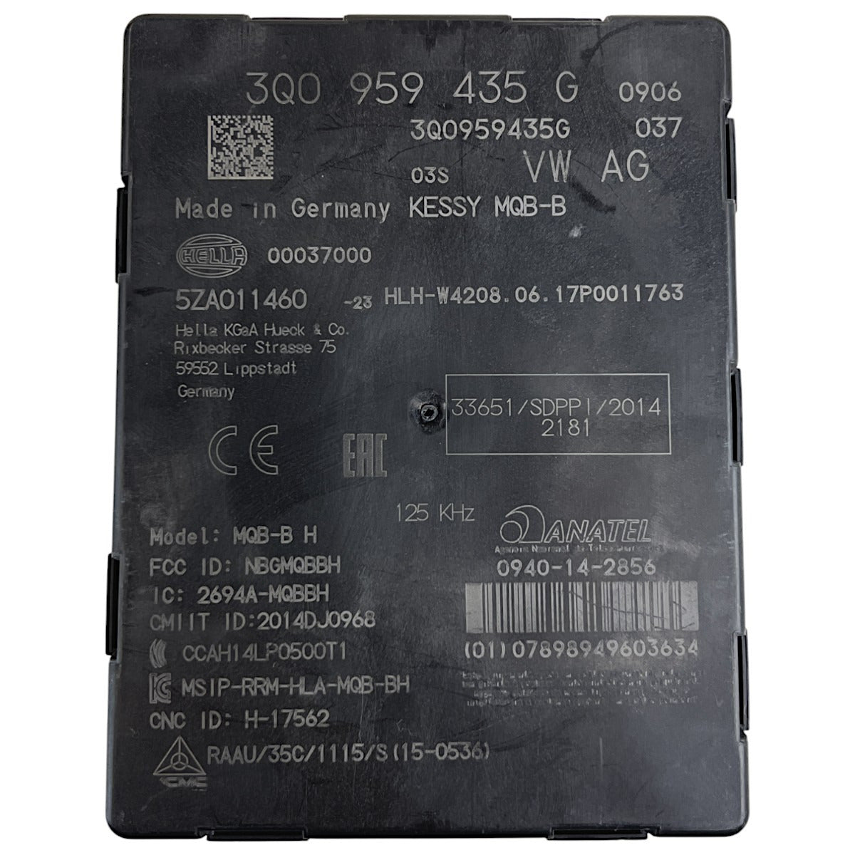 Módulo Keyless Kessy VW Passat Highline B8 2018 3Q0959435G