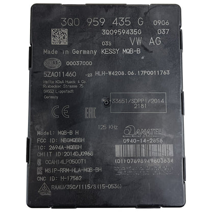 Módulo Keyless Kessy VW Passat Highline B8 2018 3Q0959435G