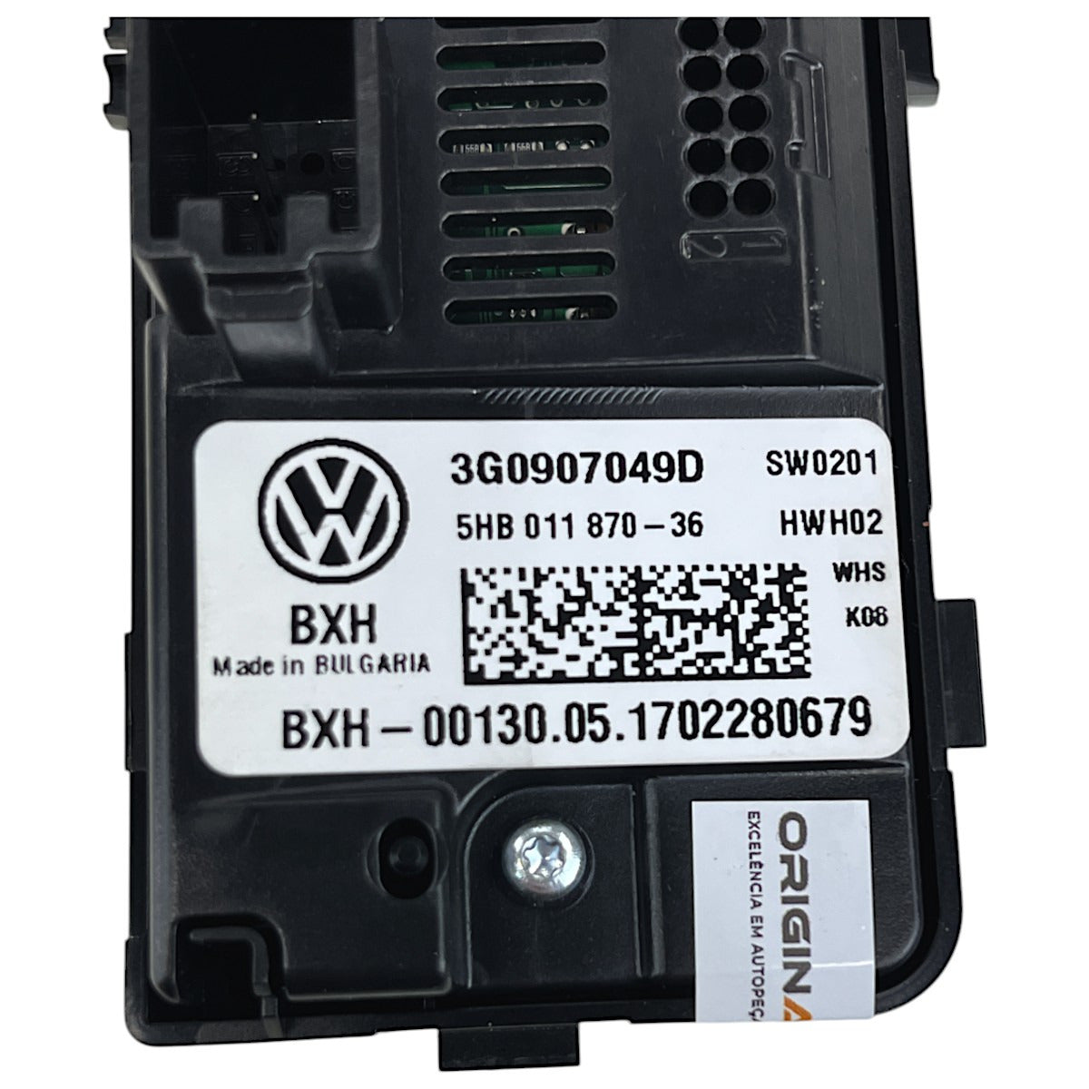 Comando Botão Ar Condicionado VW Passat B8 2018 Traseiro