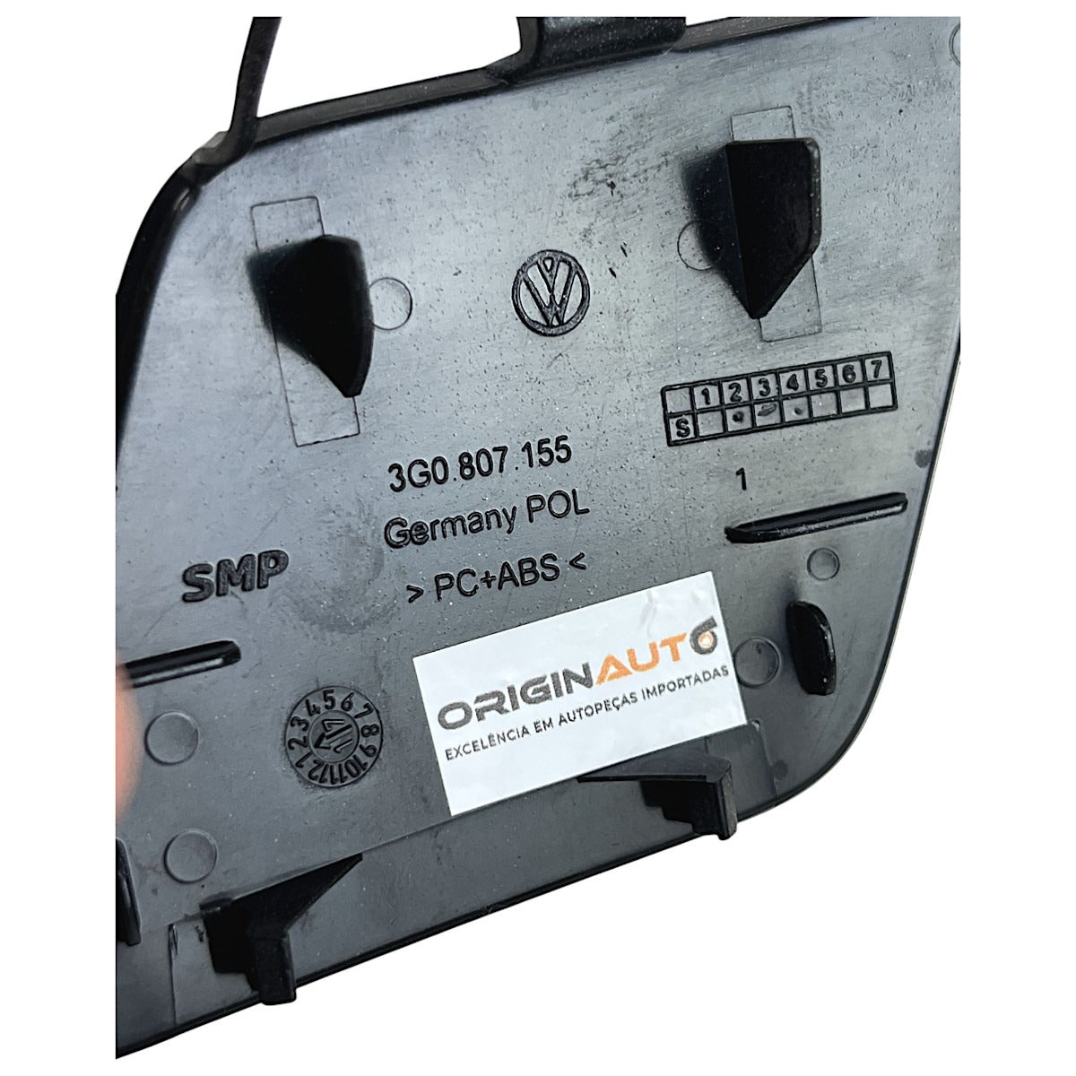 Tampa Reboque Parachoque VW Passat Highline B8 2018 3G0807155