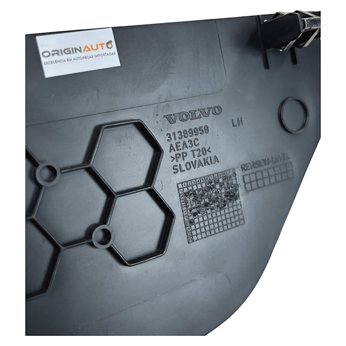 Acabamento Console Central Volvo XC90 T6 2019 2020 Esquerda