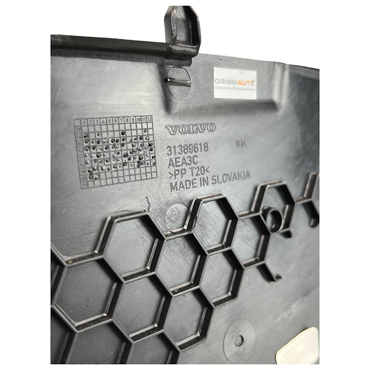 Acabamento Console Central Volvo XC90 2020 Traseiro Direito