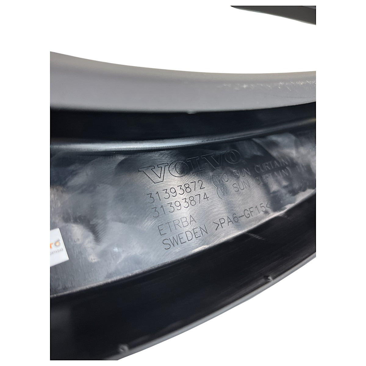 Moldura Arco Porta Volvo XC90 T6 2020 Traseira Esquerda