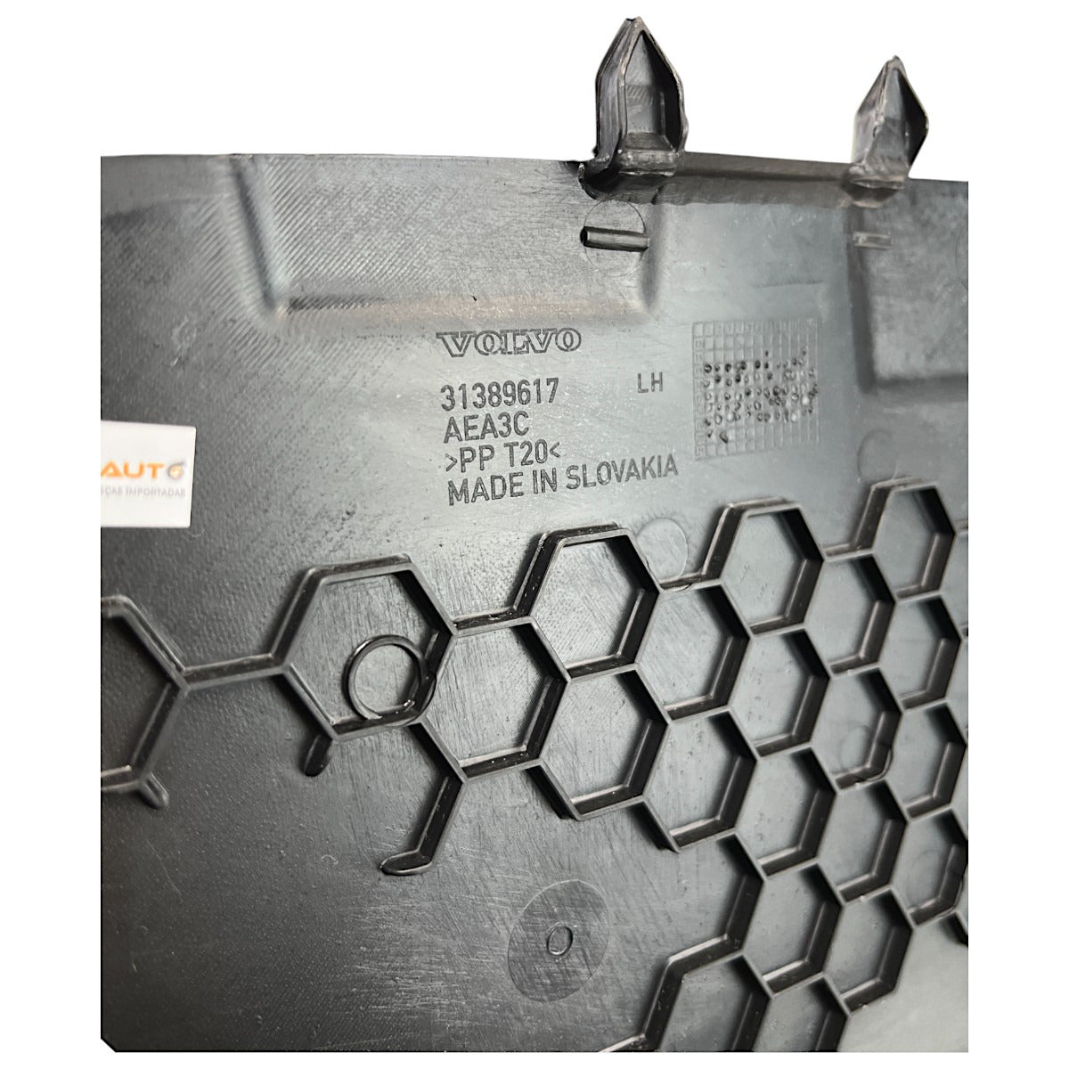 Acabamento Console Central Volvo XC90 2020 Traseiro Esquerdo