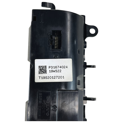 Comando Botão Ar Condicionado Volvo XC90 T6 2020 Traseiro