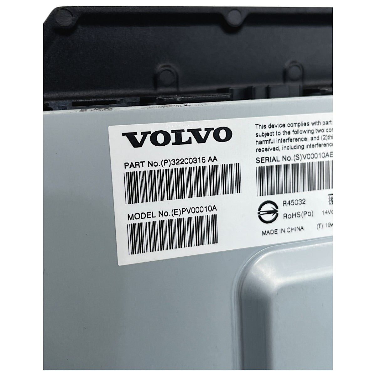 Módulo Amplificador Som Rádio Central Volvo XC90 T6 2020