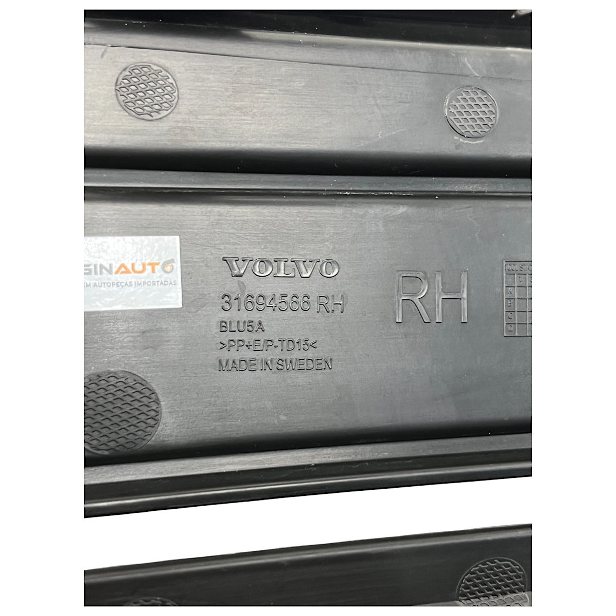 Grade Parachoque Volvo XC90 T6 2018 2019 2020 Dianteiro