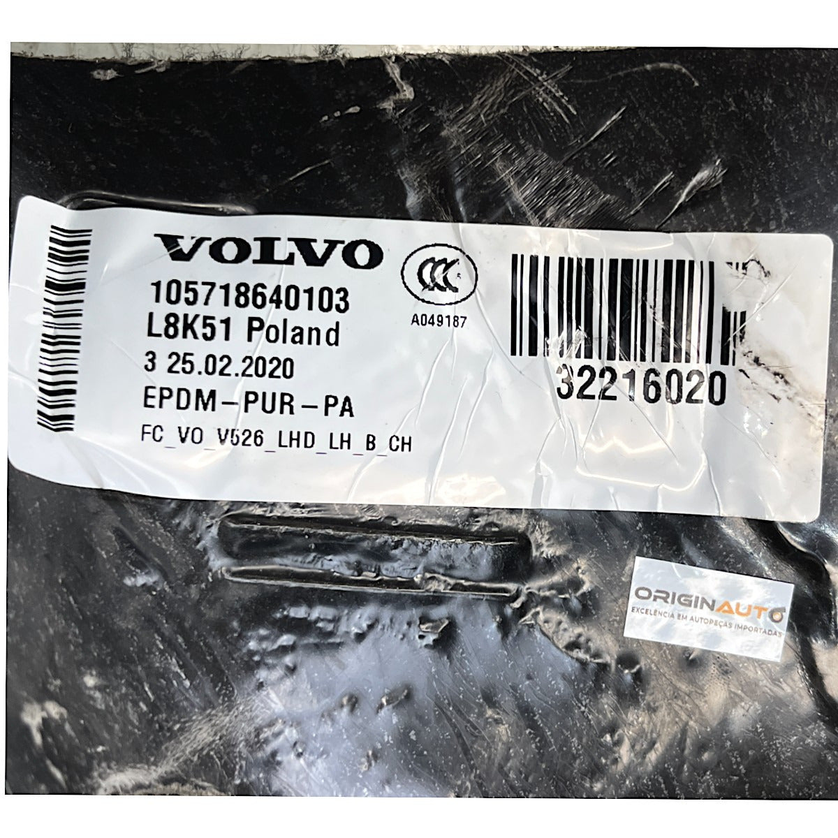 Carpete Motorista Volvo XC90 T6 Momentum 2020 Dianteira