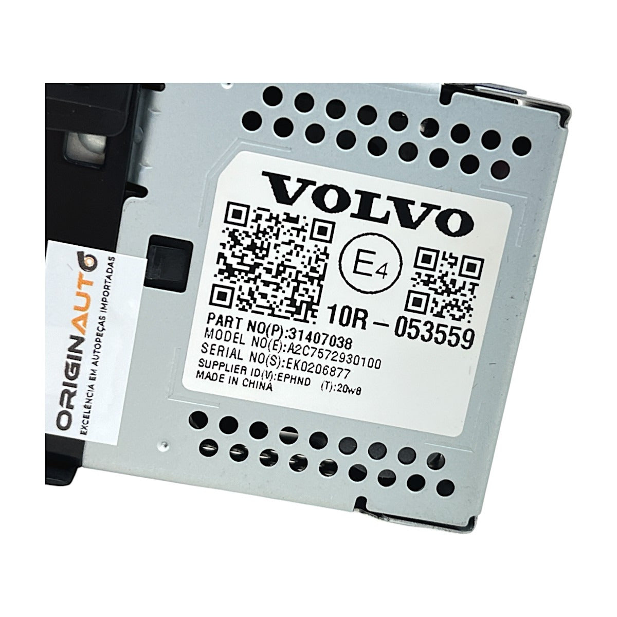 Entrada USB Volvo XC40 XC60 XC90 S60 2018 2019 2020 Console