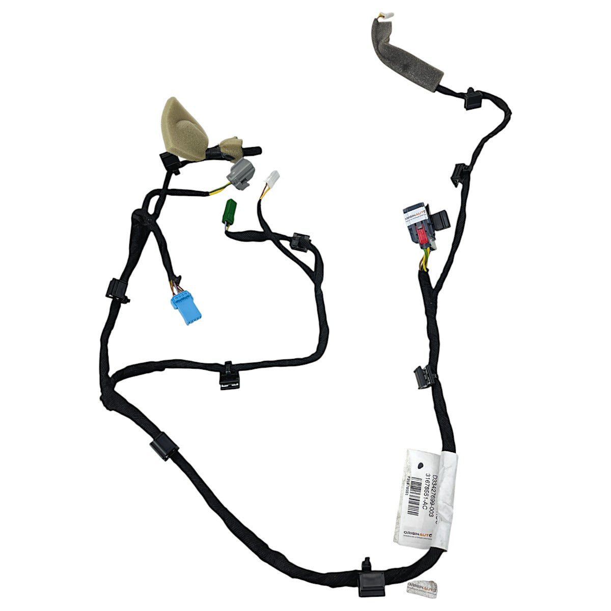 Chicote Forro Porta Volvo XC90 Moment 2020 Traseira Direita