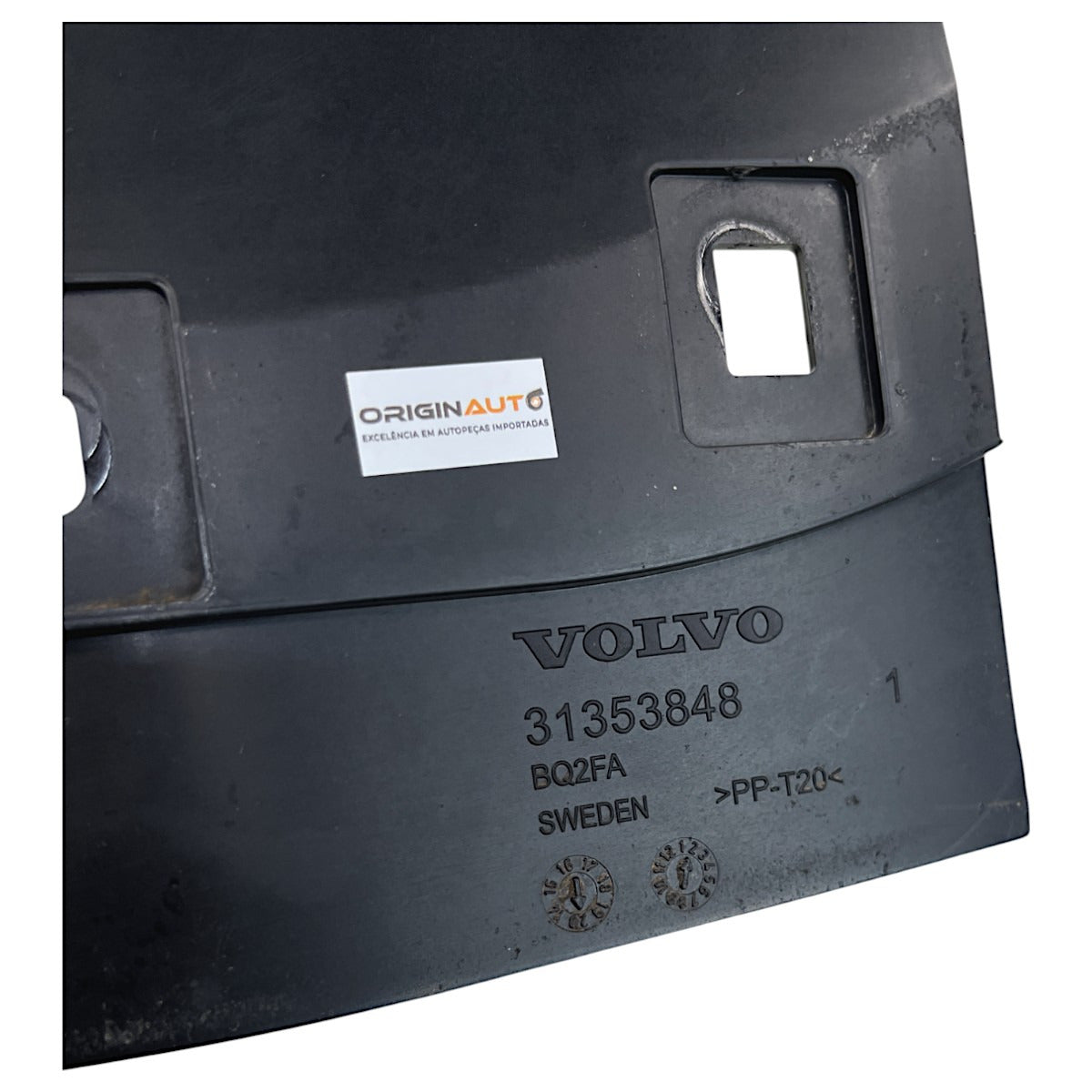 Acabamento Parabarro Volvo XC90 2020 2021 Dianteiro Esquerdo