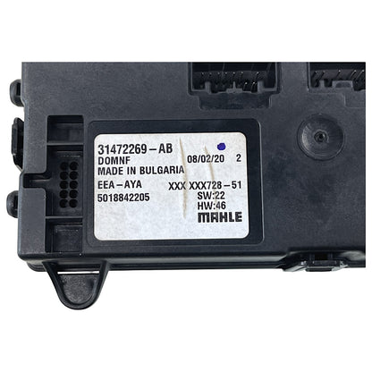 Módulo Central Ar Condicionado Volvo XC90 T6 Momentum 2020