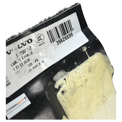 Carpete Assoalho Volvo XC90 T6 2018 2019 2020 2021 Traseira