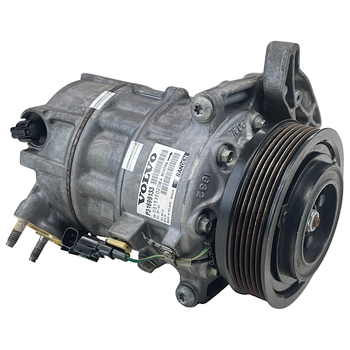 Compressor Ar Condicionado Volvo XC60 XC90 T6 Momentum 2020