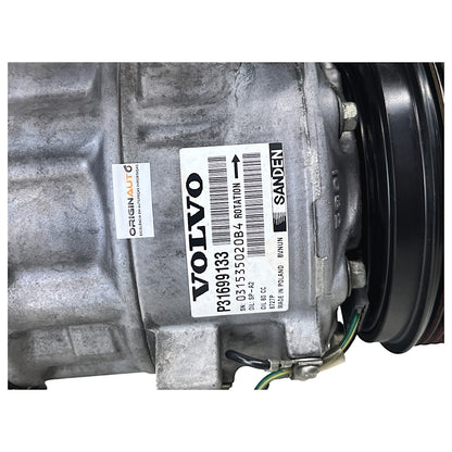 Compressor Ar Condicionado Volvo XC60 XC90 T6 Momentum 2020