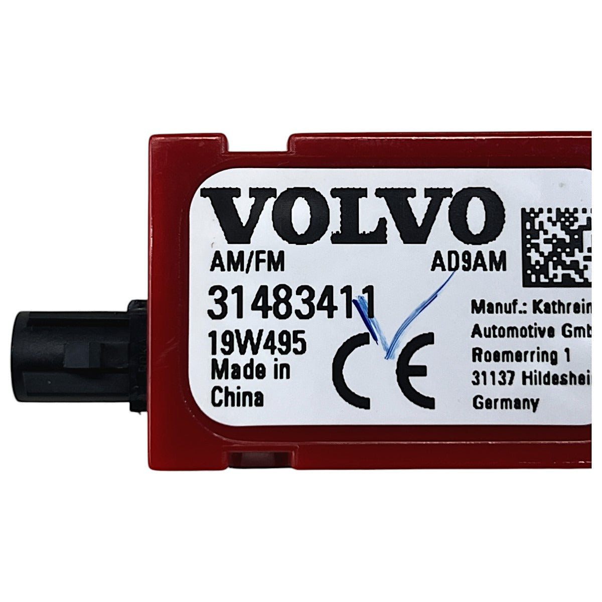 Antena Amplificada Volvo XC90 T6 T8 2018 2019 2020 2021 2022