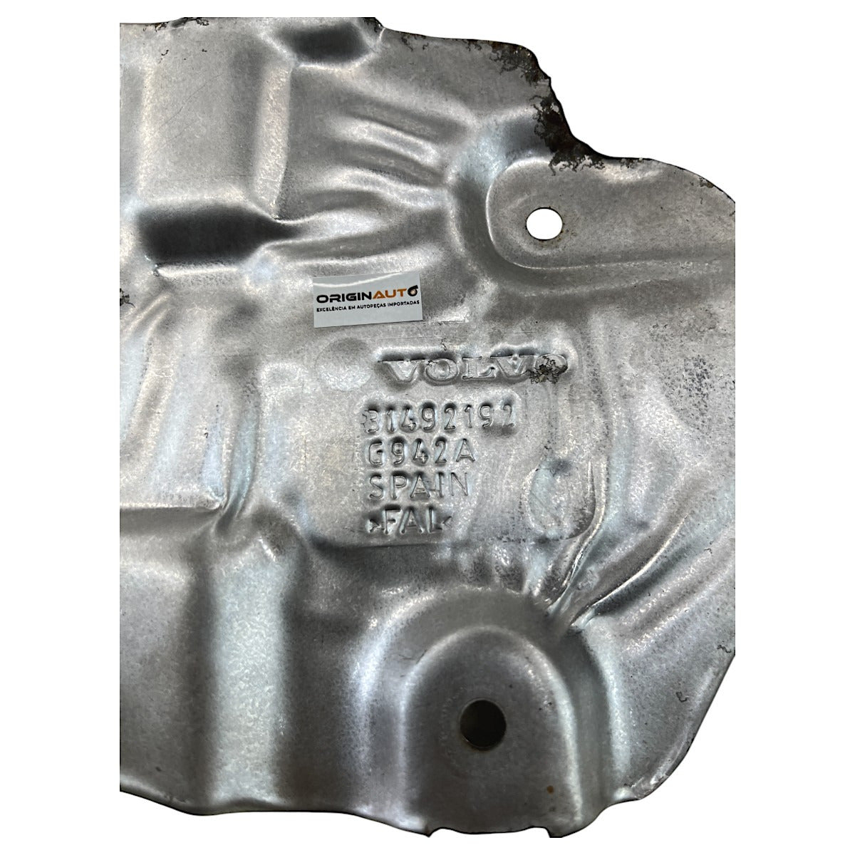 Protetor Calor Caixa Diferencial Volvo XC90 2020 2021 2022