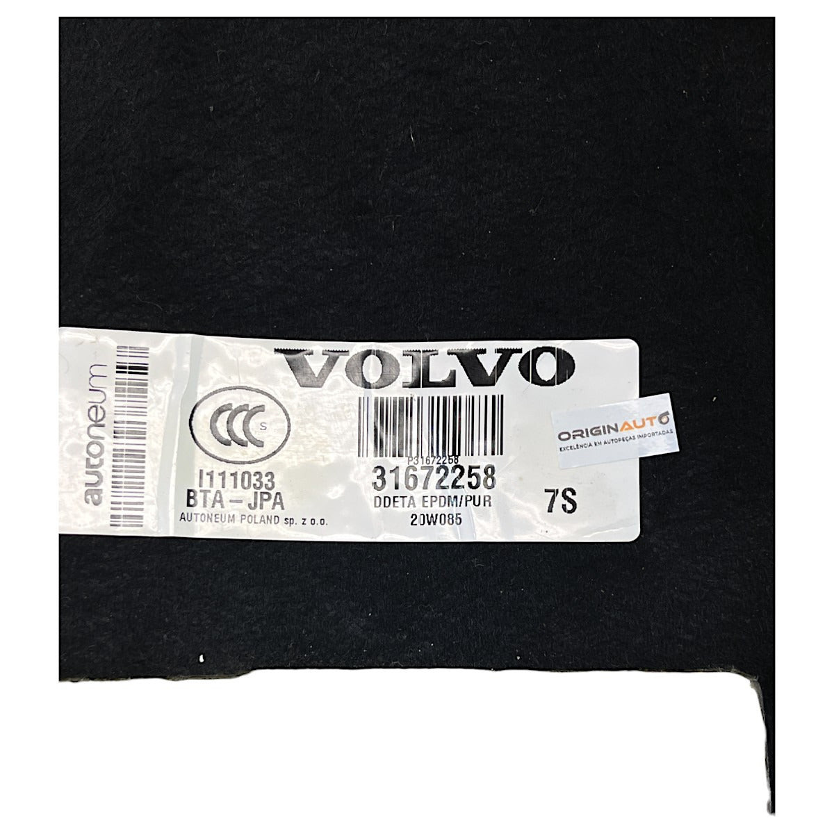 Suporte Estepe Porta Mala Volvo XC90 T6 D5 2018 2019 2020