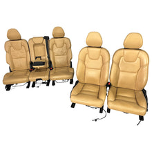 Jogo Bancos Couro Caramelo Volvo XC90 2020 Elétrico 3 filas
