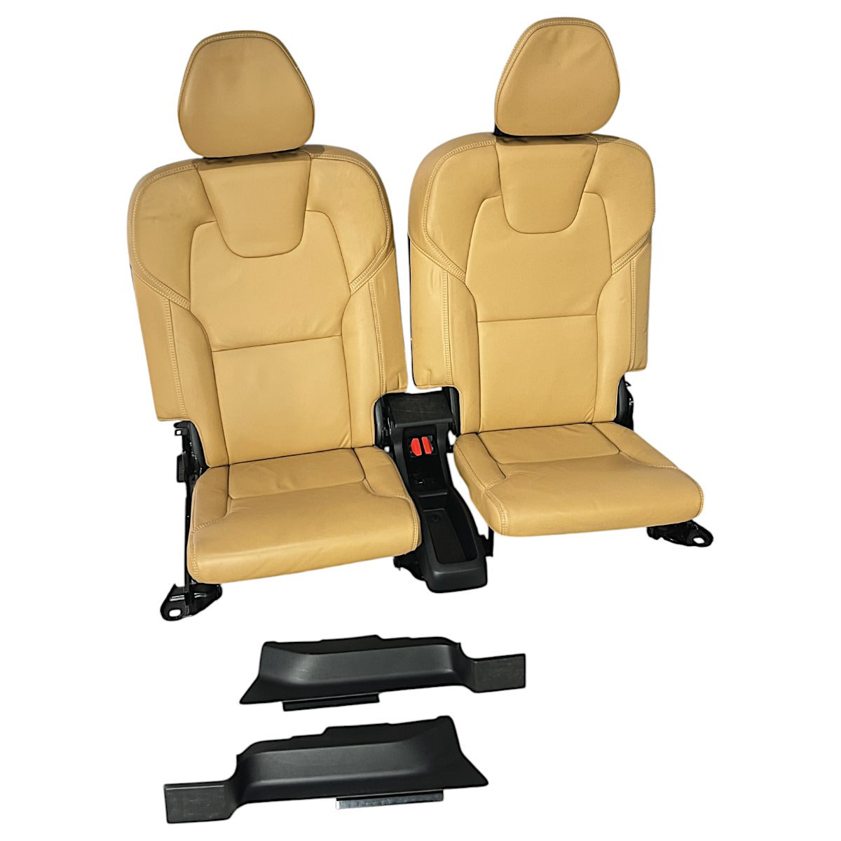 Jogo Bancos Couro Caramelo Volvo XC90 2020 Elétrico 3 filas