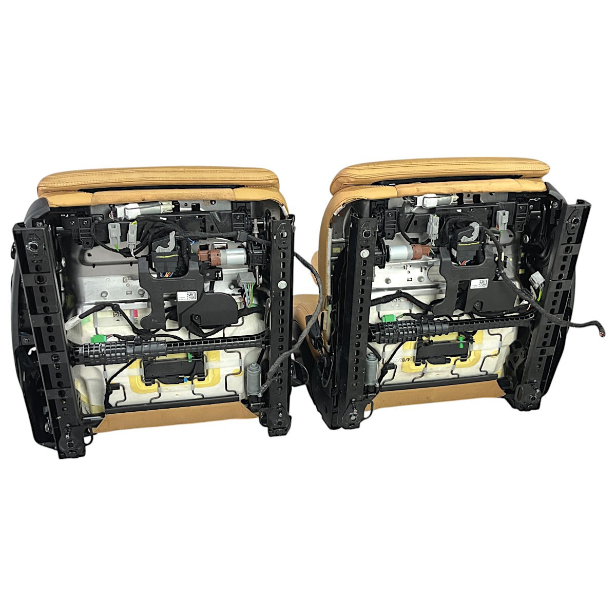 Jogo Bancos Couro Caramelo Volvo XC90 2020 Elétrico 3 filas