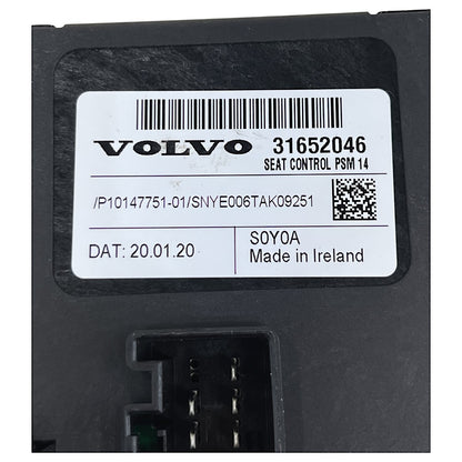 Módulo Banco Volvo XC90 T6 Momentum 2020 31652046 31652046