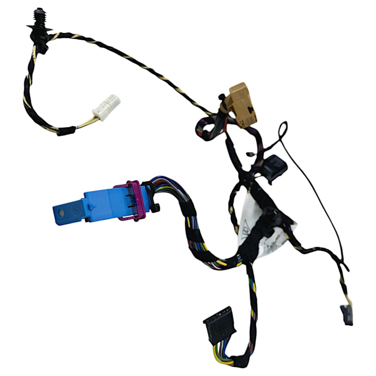 Chicote Forro Porta Porsche Macan 2018 Dianteira Esquerda