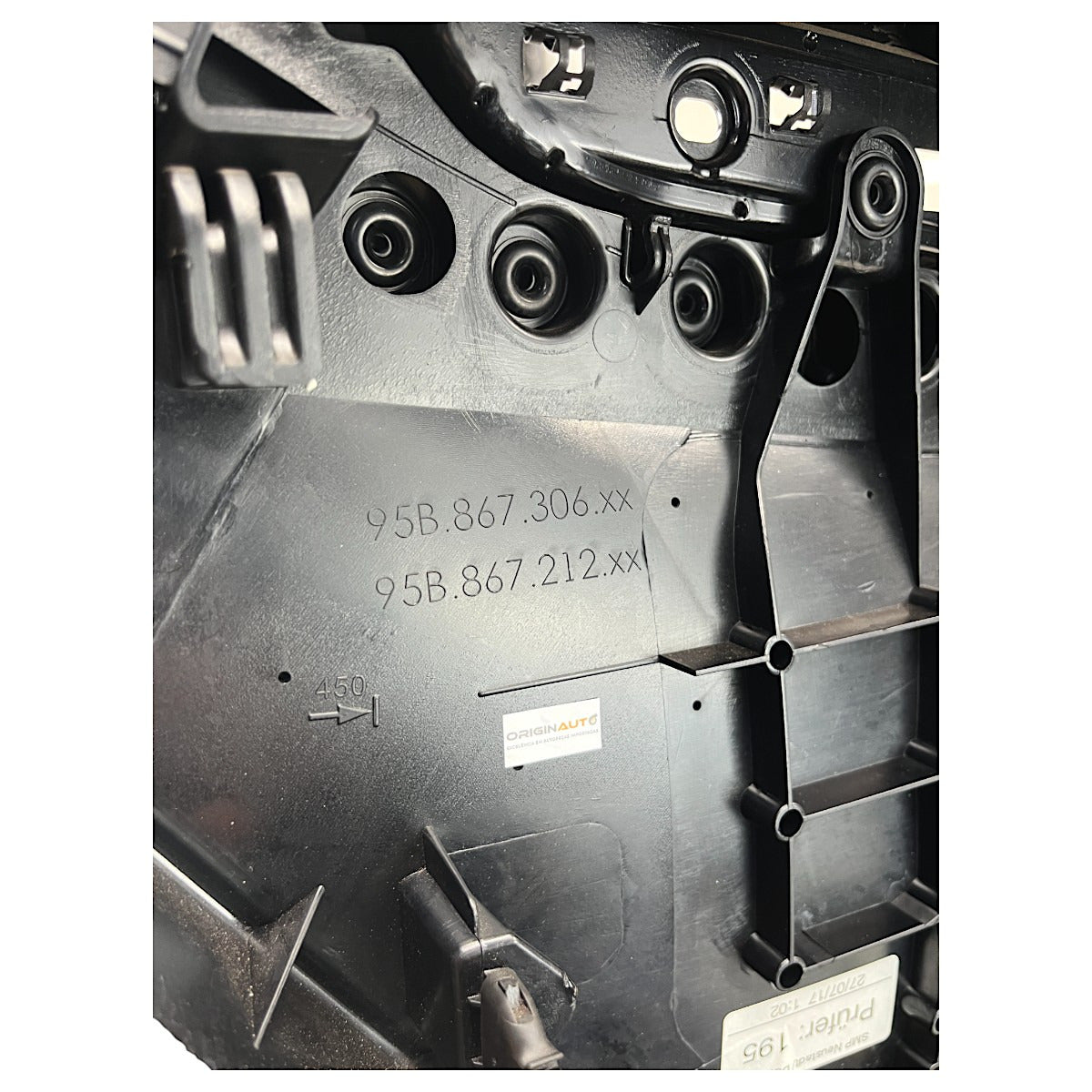 Forro Porta Porsche Macan 2016 2017 2018 Traseiro Direito