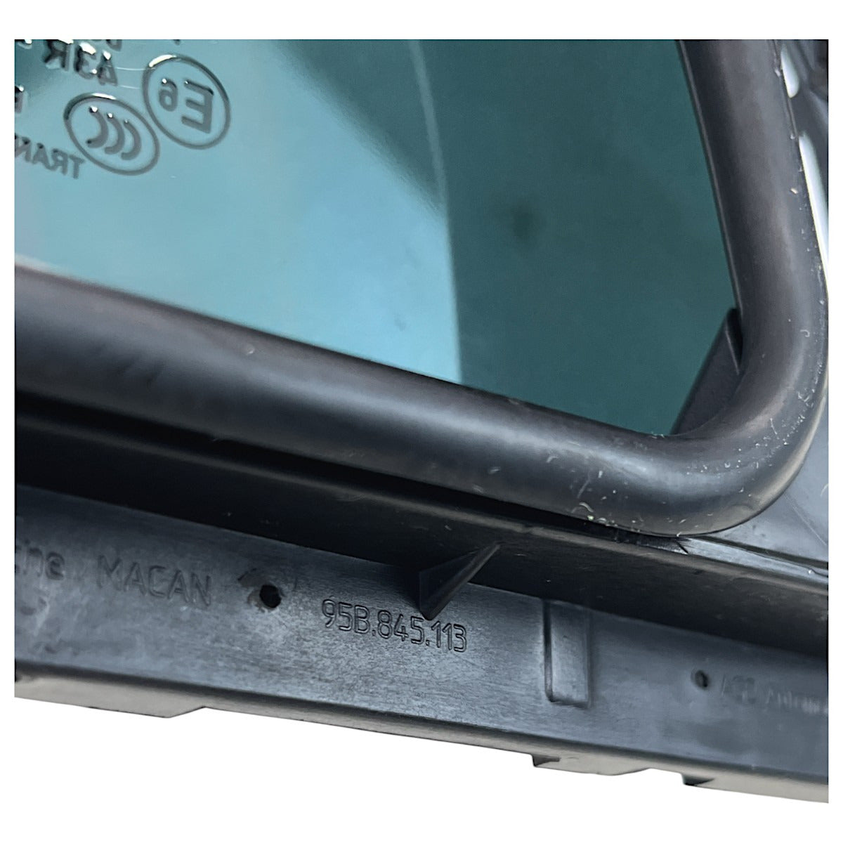 Vidro Fixo Vigia Porsche Macan 2017 2018 Lateral Esquerdo