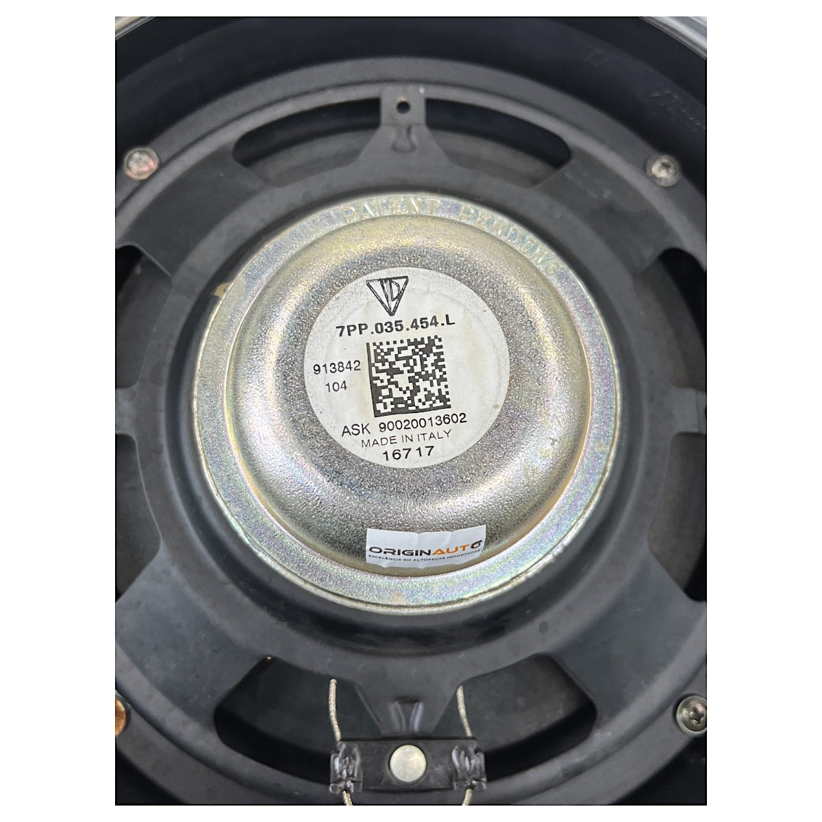 Alto Falante Subwoofer Porsche Macan 2016 2017 2018 Porta