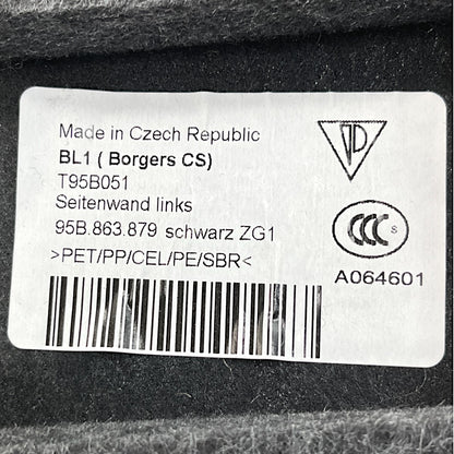 Forro Porta Mala Porsche Macan 2016 2017 2018 Esquerdo