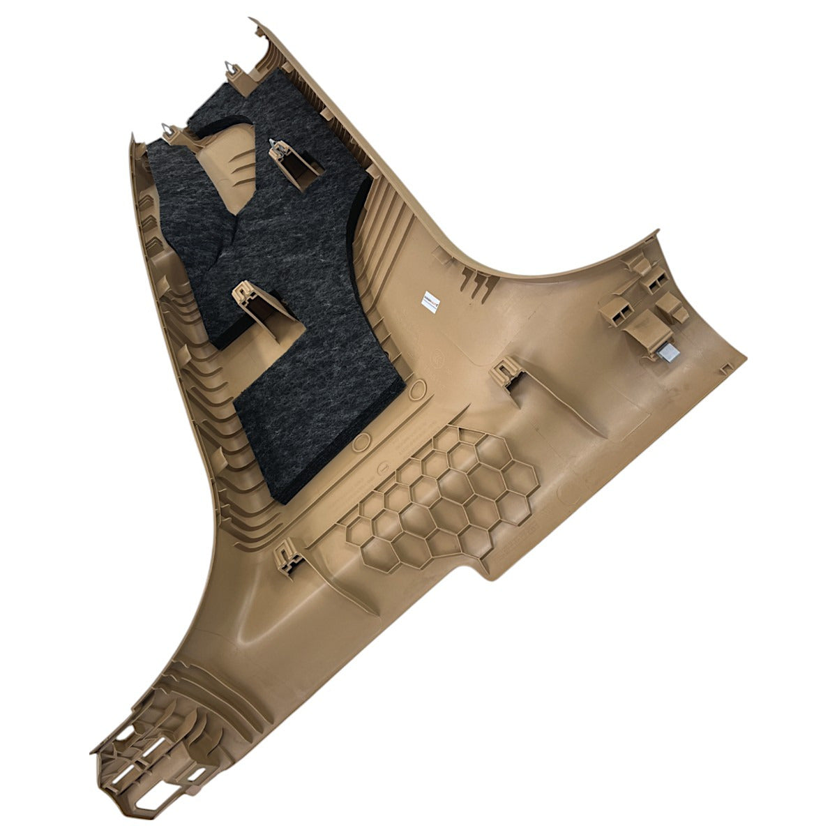 Moldura Coluna B Porsche Macan 2016 2017 2018 Esquerda Inferior