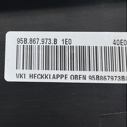 Moldura Tampa Traseira Porsche Macan 2016 2017 2018 Interna