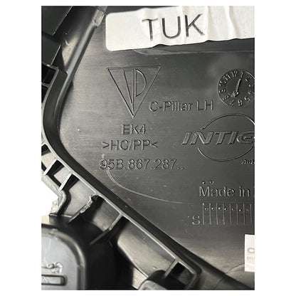 Moldura Coluna C Porsche Macan 2016 2017 2018 Esquerda