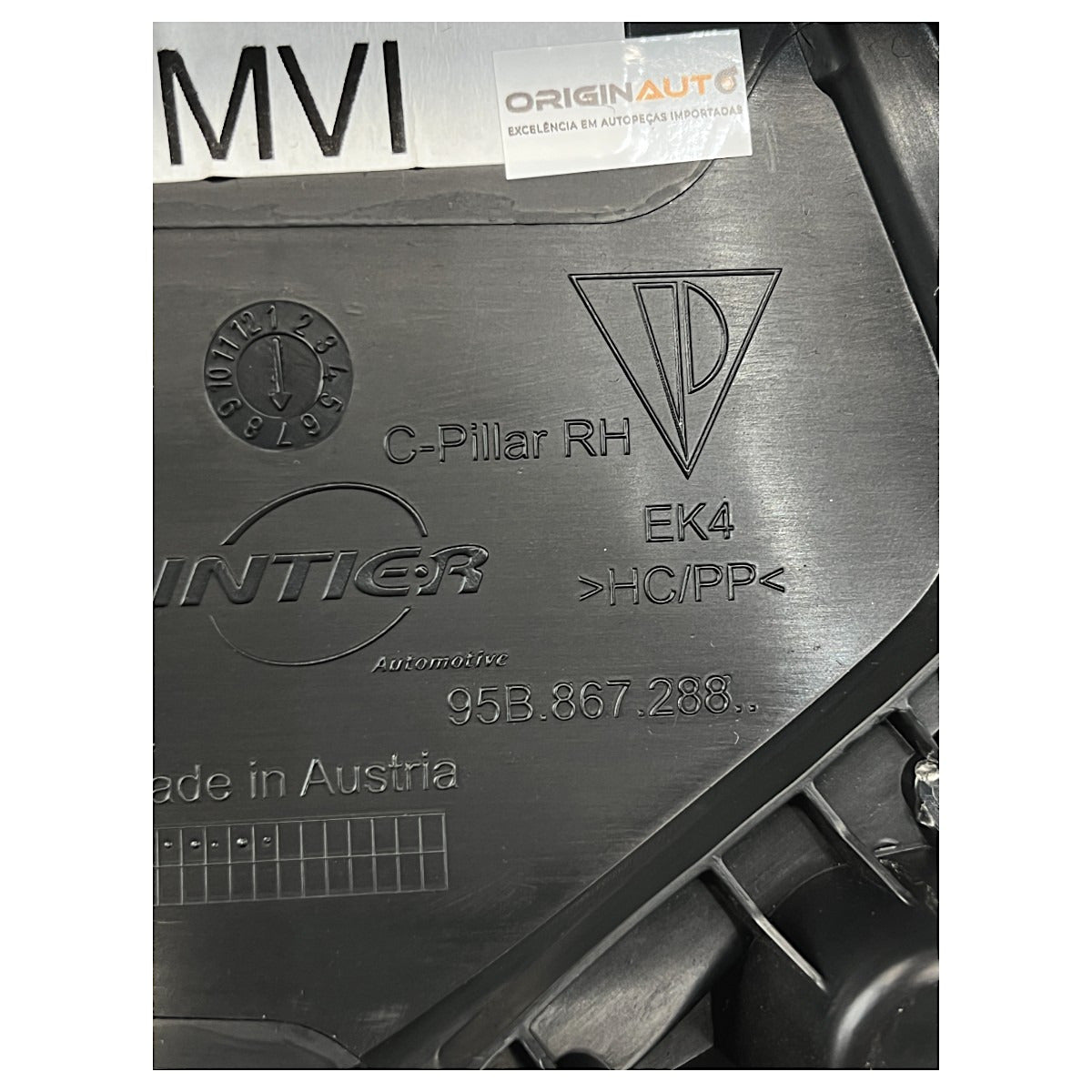 Moldura Coluna C Porsche Macan 2016 2017 2018 Direita 95B867288