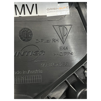 Moldura Coluna C Porsche Macan 2016 2017 2018 Direita 95B867288