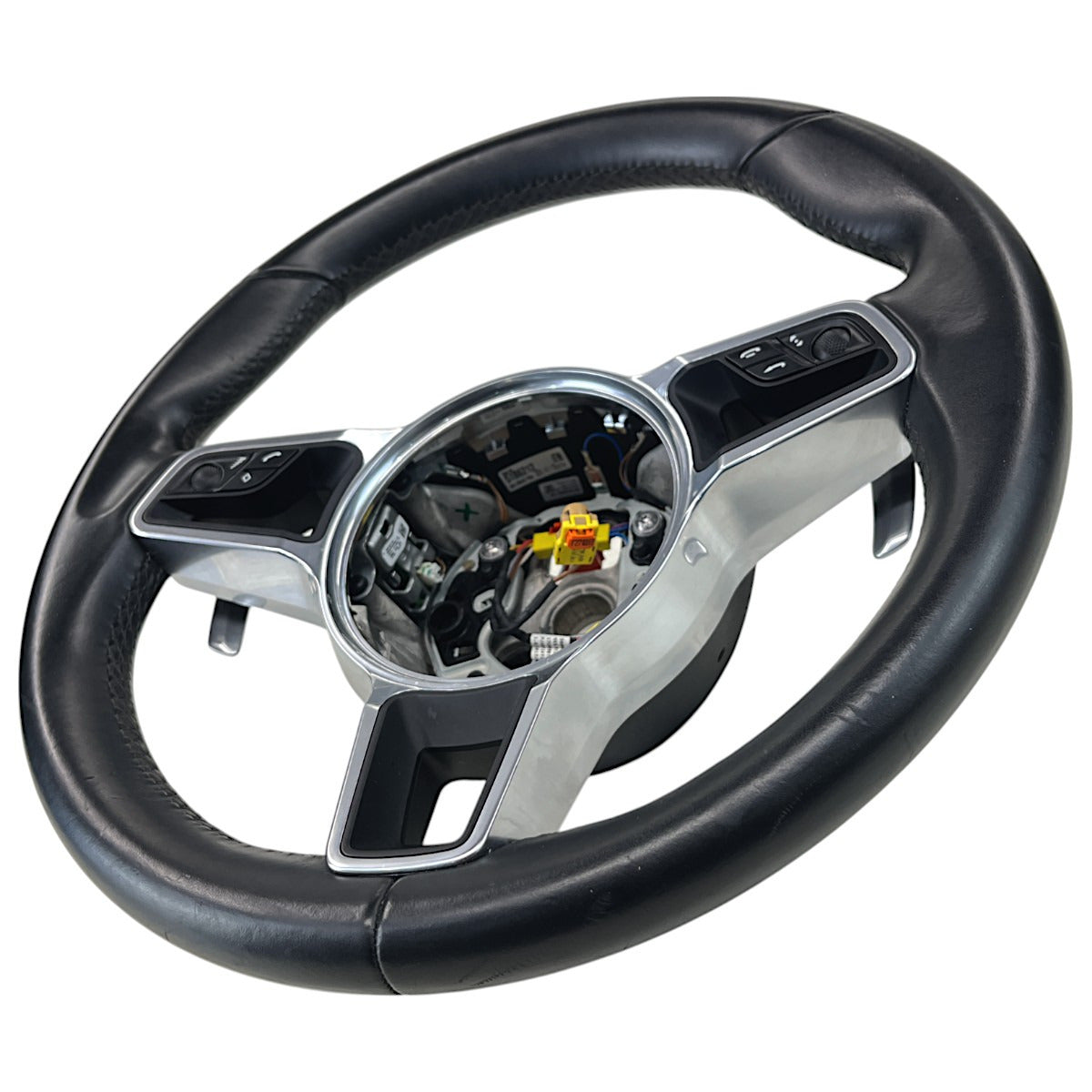 Volante Motorista Porsche Macan 2016 a 2018 Direção Comando