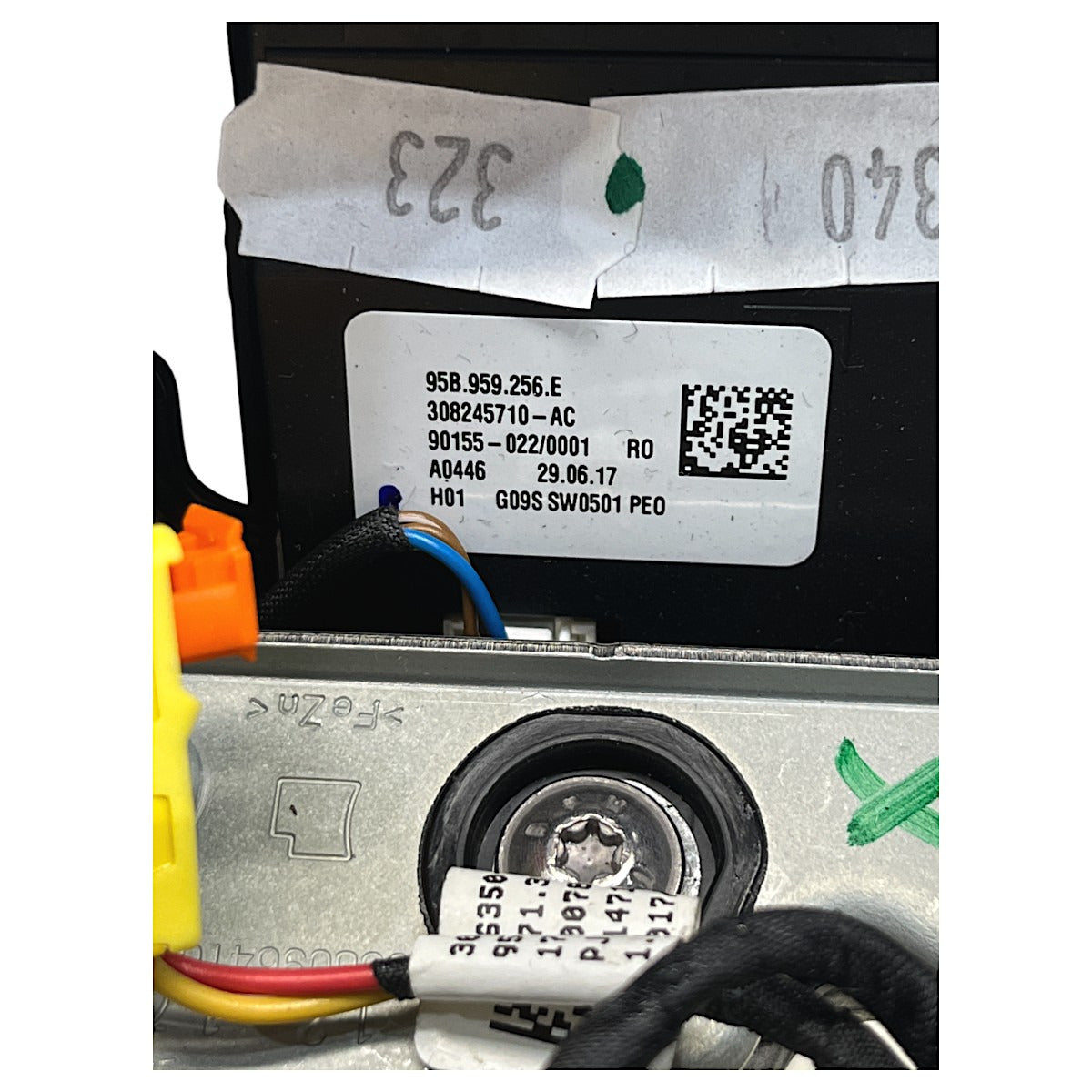 Volante Motorista Porsche Macan 2016 a 2018 Direção Comando