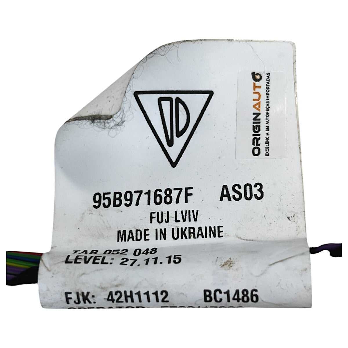 Chicote Porta Porsche Macan 2016 2017 2018 Traseira Esquerda