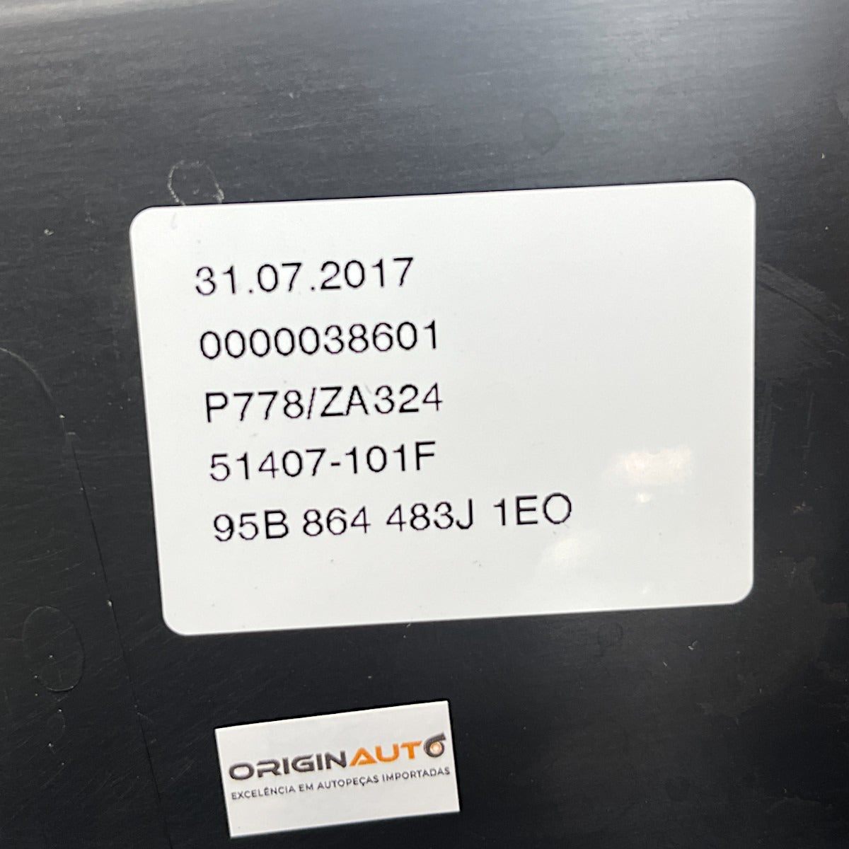 Soleira Porsche Macan 2016 2017 2018 Porta Mala Cromada