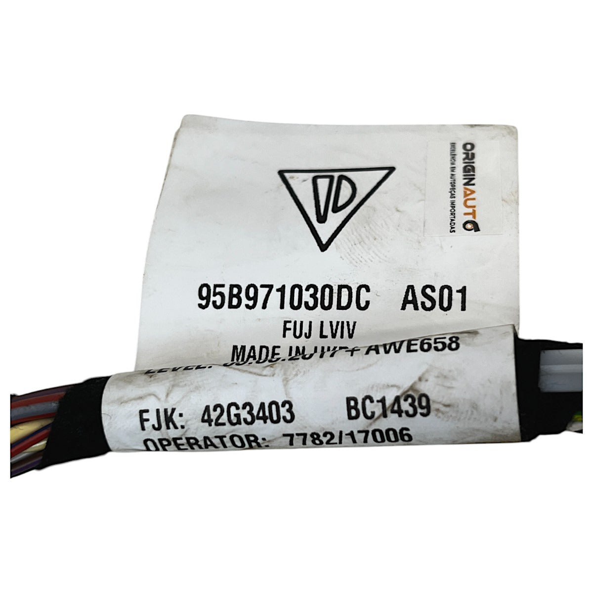 Chicote Porta Porsche Macan 2016 2017 2018 Dianteira Direita