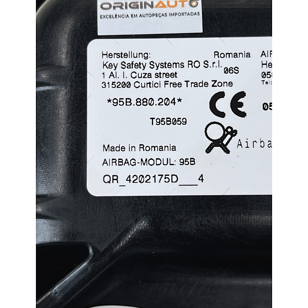 Kit Airbag Volante Painel Porsche Macan 2016 2017 2018