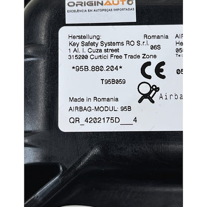 Kit Airbag Volante Painel Porsche Macan 2016 2017 2018