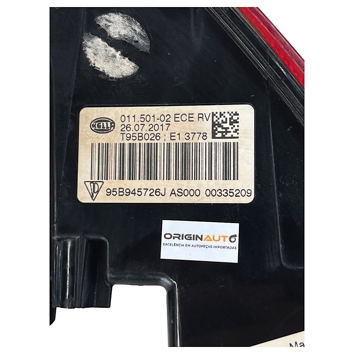 Olho de Gato Lanterna Porsche Macan 2016 2017 2018 Direita