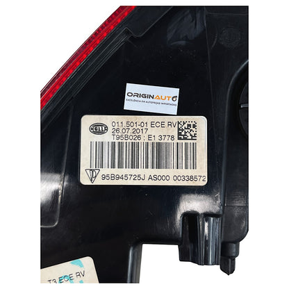 Olho de Gato Lanterna Porsche Macan 2016 2017 2018 Esquerda