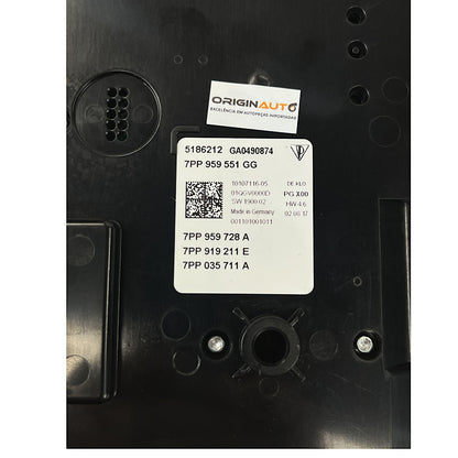 Luz Teto Cortesia Comando Porsche Macan 2016 2017 2018