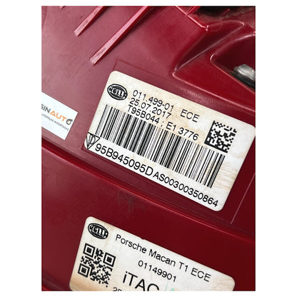 Lanterna Porsche Macan 2016 2017 2018 Externa Esquerda Canto