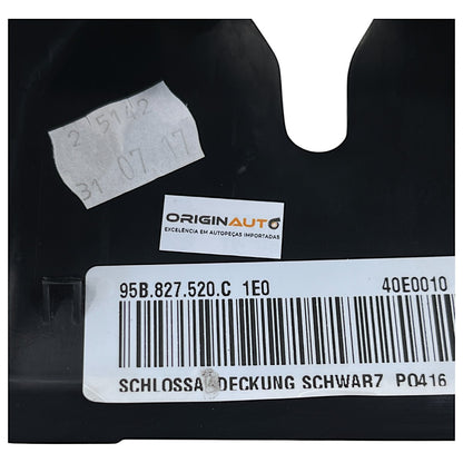 Acabamento Fechadura Porsche Macan 2017 2018 Tampa Traseira