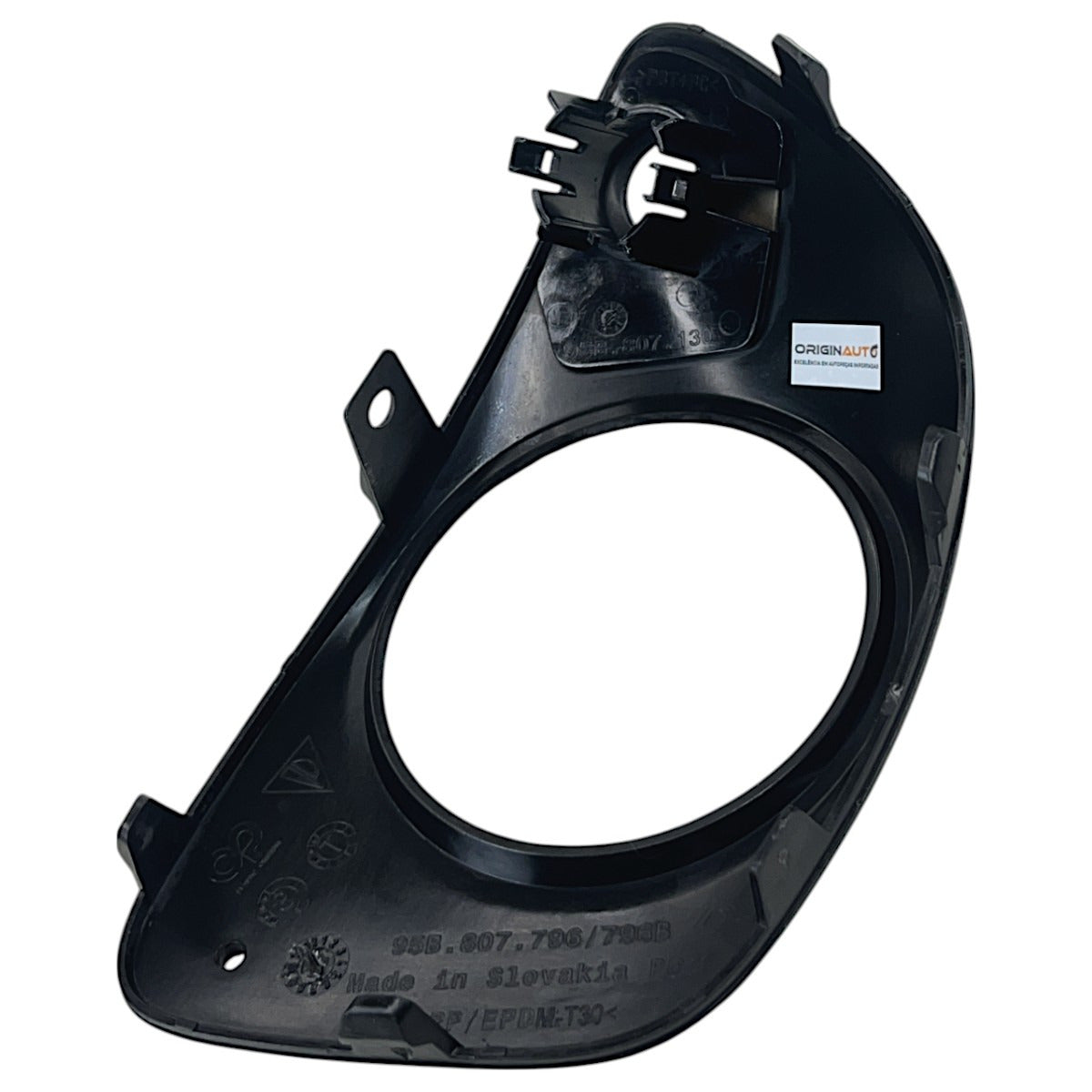 Moldura Farol Milha Porsche Macan 2016 2017 2018 Direito