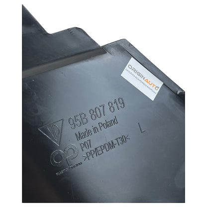 Acabamento Milha Parachoque Porsche Macan 2017 2018 Esquerdo